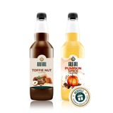 gold gull Pumpkin Spices & Toffee-Nut Aromalı Kahve & Meyve Şurubu 2 x 700 ml.
