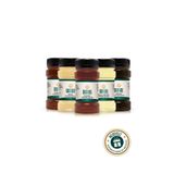 gold gull Toffee Nut, Beyaz Çikolata, Çikolata, Vanilya & Karamel Aromalı Kahve & Meyve Şurupları 5 x 80 ml.