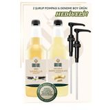 gold gull Vanilya & Beyaz Çikolata Aromalı Kahve & Meyve Şurubu 2 X 700 Ml.