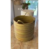 Gold Işıltılı Antik Renk Büyük Boy Sepet 40 * 40 cm | Çamaşır Kirli Sepeti, Oyuncak Sepeti, Battaniye Tekstil Sepeti, Saksı Giydirme, Çok Amaçlı Düzenleyici