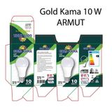 Gold Kama GA-10 10 W E27 Duy 10'lu Enerji Tasaruflu Beyaz Işık Led Ampul