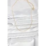 Gold Kaplama İnce Zincir Kolye 60 Cm Cm (Cm)