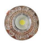 Gold Kristal Cam Sıva Altı Spot Cob Led Armatür Beyaz Işıklı