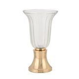 GOLD KUPA KÜÇÜK MUMLUK 15*15*30 CM