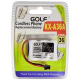 Gold KX-A36A Nı-Cd Kısa Açık 3.6 Volt 300MAH Telsiz Telefon Pili - 1 Adet