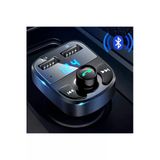 Gold Light Car X8 Araç Fm Transmitter 5.0 Bluetooth Araç Kiti Usb Mp3 Sd Kart Çakmaklık Girişli 2022