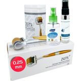 Gold Line Dermaroller 0.25MM + Dezenfektan Hediye Titanyum 192 Iğneli Göz Çevresi Için Derma Roller