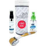 Gold Line Dermaroller 1.50MM + Dezenfektan Hediye Titanyum 192 Iğneli Vücut Için Derma Roller