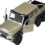 Gold Mercedes Pikap Oyuncak Lisanslı Diecast Metal Çek Bırak Araba