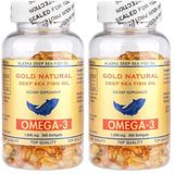Gold Natural Omega 3 1000 mg 2x200 Kapsül Balık Yağı