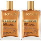 Gold On Skin Kuru Yağ – Yasemin, Manolya, Hanımeli, Kalendula ve Hindistan Cevizi Yağları Iç - Metal