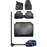 Gold Opel Combo E 2019-2024 3D Havuzlu Paspas + Bagaj Havuzu Araca Özel Dolcex Kauçuk Set - Siyah