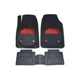 Gold Oto Aksesuar Citroen C4 5 Kapı 3D Negro Cusco Kırmızı Oto Paspas