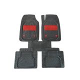 Gold Oto Aksesuar Fiat Fiorino 2008-2021 3D Maxi Havuzlu Venüs Pro X Series Kırmızı Oto Paspas