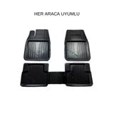 Gold Oto Aksesuar Hyundai Accent 3 Kapı 2006 Sonrası Badem Siyah Oto Paspas