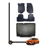 Gold Oto Aksesuar Renault Clio 5 3D Havuzlu Paspas Hatchback 2020 Sonrası + Bagaj Havuzu Kauçuk Set