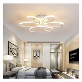 Gold Papatya Ø60CM 3000K Işık Rengi, Kuamndalı LED Tavan Lambası,oval Avize,modern Aydınlatma,dekoratif Işık