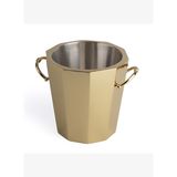 Gold Paslanmaz Çelik Dekoratif Buz Kovası 24 cm