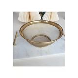 Gold Paslanmaz Çelik Makarna-Pilav Süzgeci 22 cm