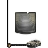 Gold Peugeot 301 Rubber Yumuşak 3D Bagaj Havuzu - Siyah