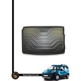 Gold Peugeot Bipper 2008+ Birebir Uyumlu Kauçuk Yumuşak Clioe 3D Bagaj Havuzu - Siyah