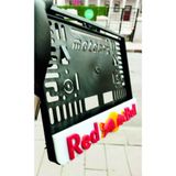 Gold Pleksi 5D LAZER KESİM REDBULL UYUMLU TAKMATİK MOTOSİKLET PLEKSİ PLAKALIK 1 ADET