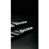 Gold Pleksi Cad Master Lüx Skoda Kabartma Parlak Takmatik Pleksi Plakalık