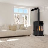 GOLD PLUS 12 KW KUZİNE / MANUEL PELET VE ODUN SOBASI / BABA'S STOVE