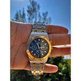 Gold Power Rolex Model Çelik Lüks Erkek Kol Saati - Altın - Gümüş
