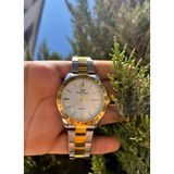 Gold Power Rolex Model Çelik Lüks Kordon Erkek Kol Saati - Altın - Gümüş - Beyaz