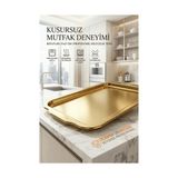 Gold Profesyonel Sunum Tepsisi - Heidi Bauer Serisi 31X21 cm 722991