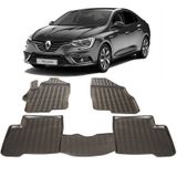 Gold Renault Megane 4 Sedan 2016-2020 3d Havuzlu Paspas