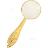 Gold Renk 5X-45Mm Zarif Işlemeli Büyüteç-Mg18155-7