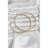 Gold Renk 75 Mm Halka Küpe (316L Çelik)