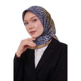 Gold Renk Geçişli Desen Soft Eşarp