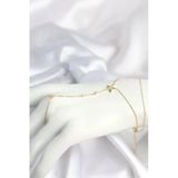 Gold Renk Yıldız Model Pirinç Kadın Şahmeran - Lisinya