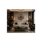 Gold Royale 70 x 70 cm Çarklı Duvar Saati