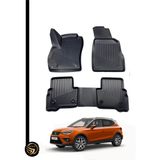 Gold Seat Arona 2017+ 3D Havuzlu Paspas Kauçuk Vox - Siyah