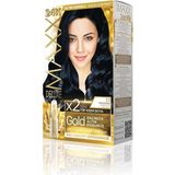 Gold Serisi 24K Altın Parçacıklı Serum ile 1 Kutu 2 x 50 ml ve Geliştiriciler Saç Boyası (Mavi Siyah 1.1) - Genel