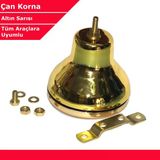 Gold Serisi Çan Tramvay Korna Tekli Krom Röle Gerekmez Kolay Montaj