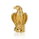 GOLD SET FOUR Altın Şahin Heykel Dekor Ev Dekoru Vurgular Raf için Küçük Dekor Ürünleri Kartal Kuşlar Figürler Kartal Kuşlar Ev, Ofis için Masaüstü Süslemeleri, Mükemmel Şahin Hediyesi