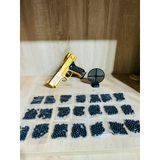 Gold-Siyah ve Gümüş Renk Boncuklu Oyuncak Tabanca 1 Adet +1 adet hedef 9 cm + 21 Paket Boncuk