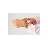 Gold Sonsuzluk - Love - Burgu Örgü Ip Best Friends Bileklik Set Üçlü