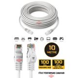 Gold Step 10 Metre Cat 5 Ethernet Kablosu (İnternet Kablosu) İki Ucu Hazır