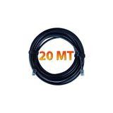 Gold Step Dış / Iç Mekan 23 Awg Çift Dış Izolasyonlu Cat 6 Ethernet Kablosu 20 Metre