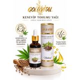 Gold Vital Kenevir Tohumu Yağı 50 ml – Saf Doğal Hemp Seed Oil