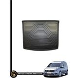 Gold Volkswagen Caddy 2011-2020 Rubber Yumuşak 3D Bagaj Havuzu - Siyah