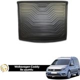 Gold Volkswagen Caddy 2016 Elmas Kesim Havuzlu Bagaj Havuzu - Siyah