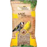 Gold Wings Aspur Kanarya Yemi %15 Proteinli, Doğal ve Aromasız, Yüksek Besleyici Formül, 300 g – Türkiye Üretimi