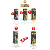 Gold Wings Kuş Vitamin Seti (5) 20c Muhabbet Kuşu Kanarya Papağan A-B-D3-E-C-K vitaminleri mix